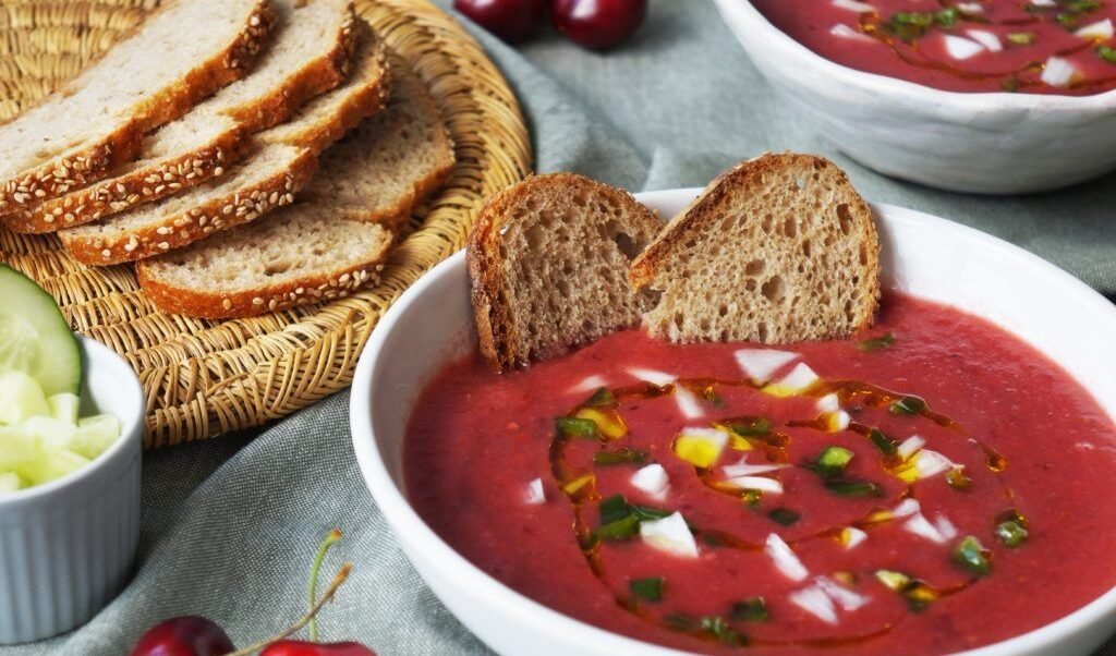 Cherry Gazpacho--