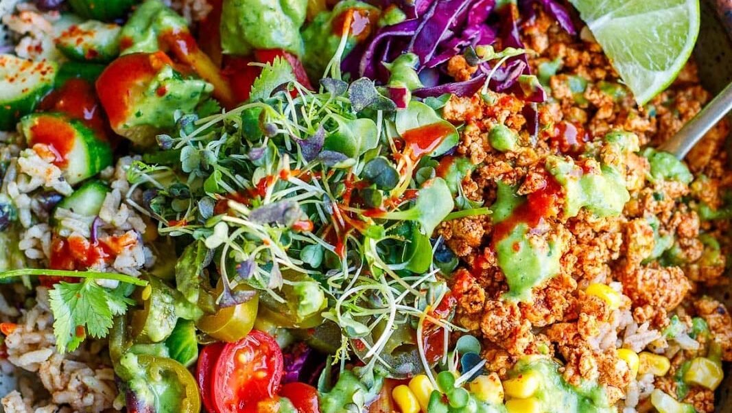 Vegetarian Burrito Bowl-